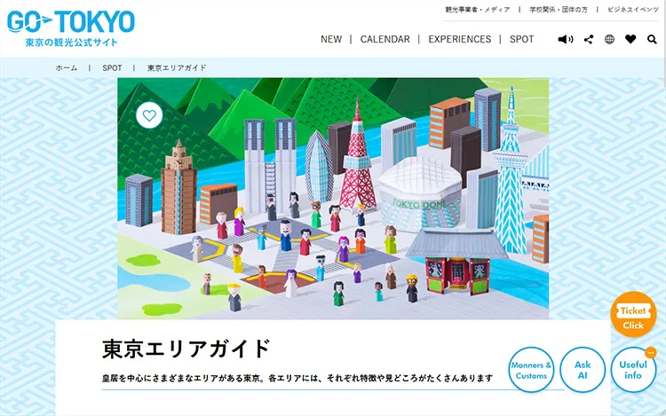 東京エリアガイド